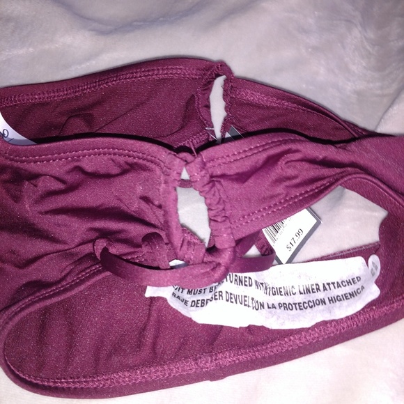 Mossino Wine color bikini bottom hipster - Picture 2 of 4